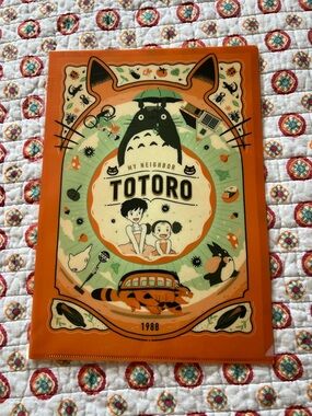 Studio Ghibli Totoro NEW Folder/Poster